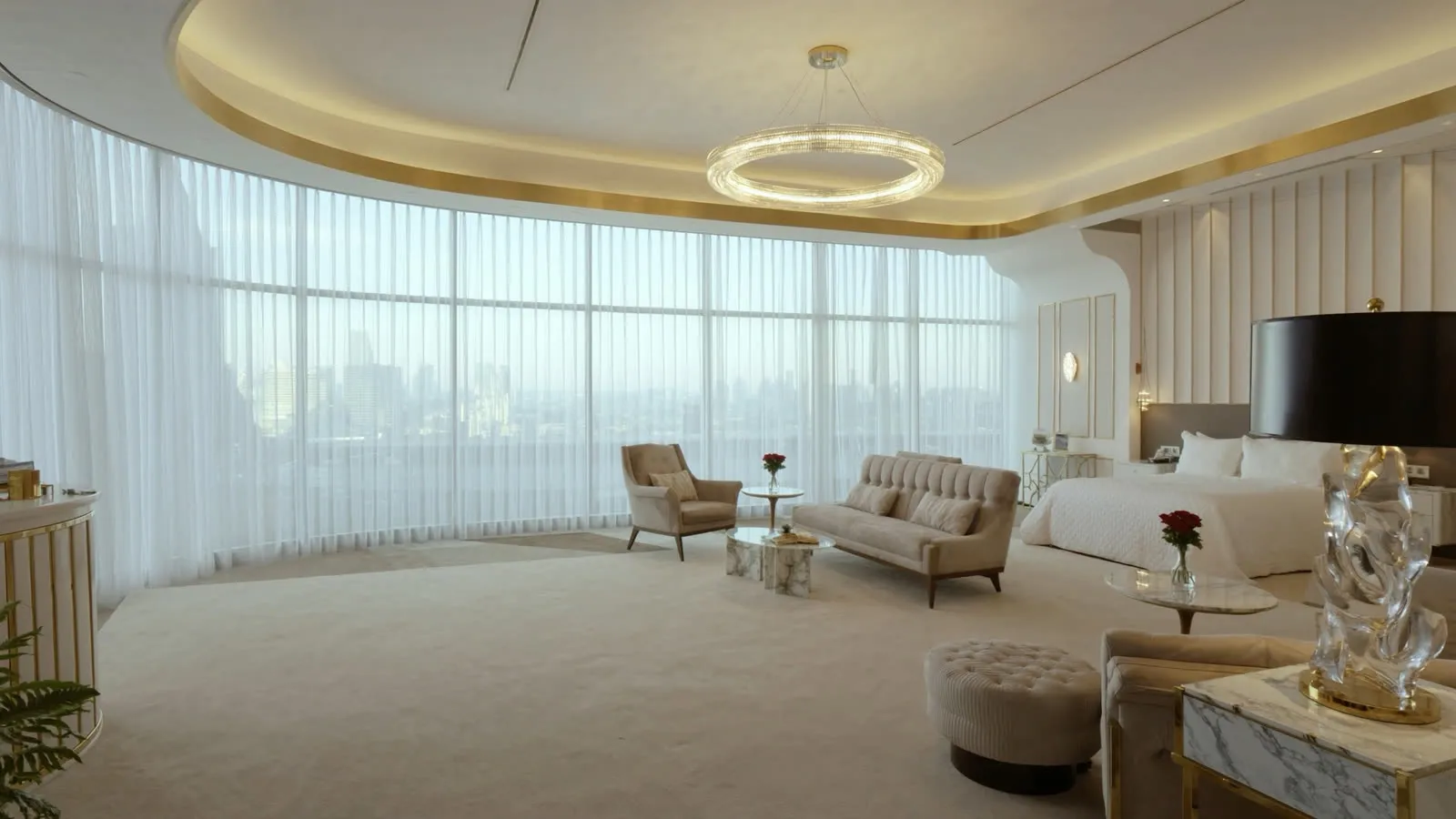 Interior da Suíte Premium do Áurea Palace