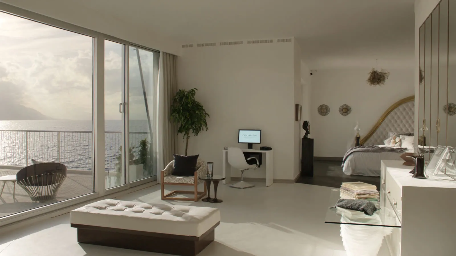 Interior da Suíte Vista Mar do Áurea Palace